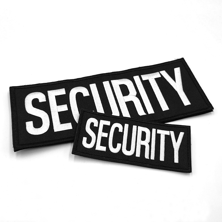 군화와고무신(gunhwawa gomusin) 군화와고무신 SECURITY 자수 패치 중형 대형 2종 세트 GA002