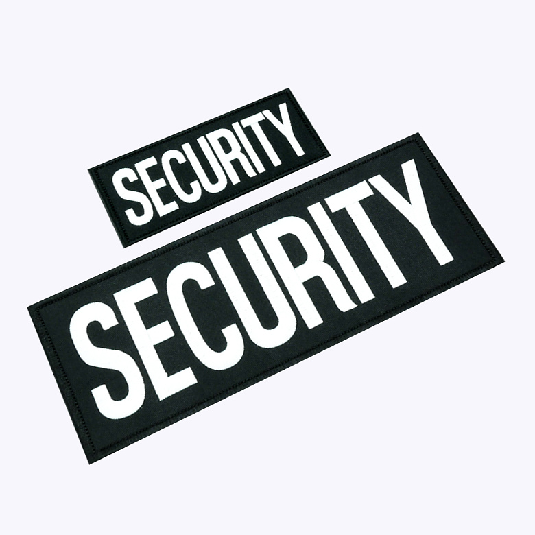 군화와고무신(gunhwawa gomusin) 군화와고무신 SECURITY 반사 패치 중형 대형 2종 세트 GA001