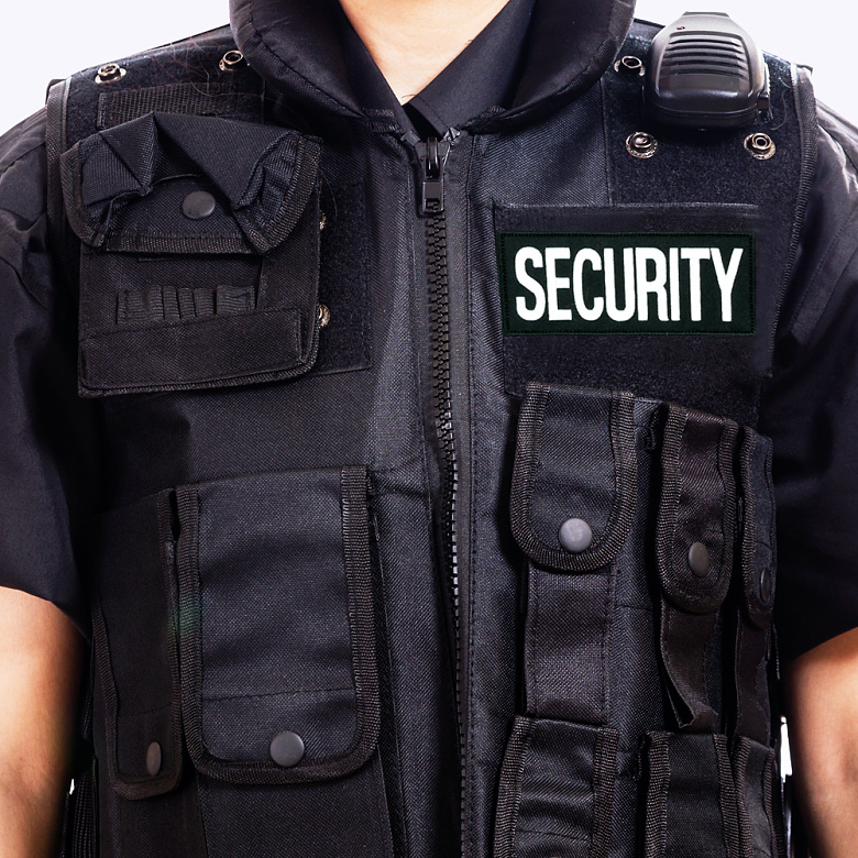 군화와고무신(gunhwawa gomusin) 군화와고무신 SECURITY 반사 패치 중형 대형 2종 세트 GA001