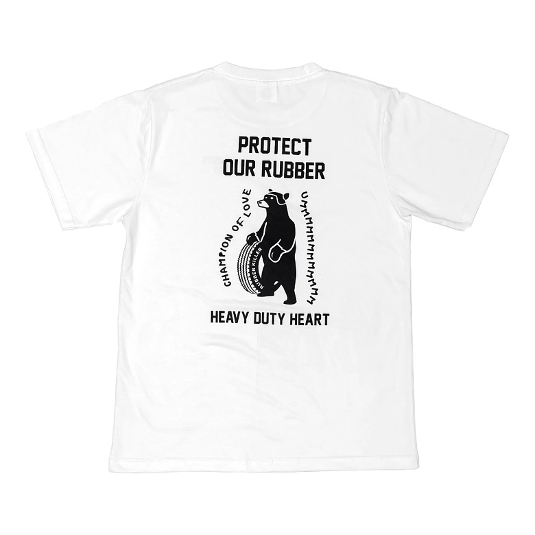 러버킬러(RUBBERKILLER) 러버킬러 헤비듀티 베어 반팔 티셔츠