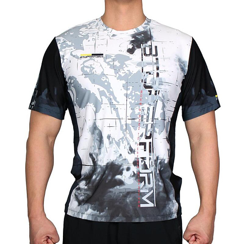 비투퍼폼(BtoPerform) 비투퍼폼 스프링클 SPRINKLE 크루넥 반팔 티셔츠