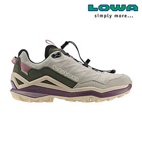 로바(LOWA) 로바 매독스 프로 GTX LOW SL 데저트/올드로즈 여성 하이킹화