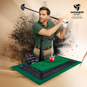 위너스피릿(Winner Spirit) 위너스피릿 디지털 파크골프 스윙연습기 리얼스윙600