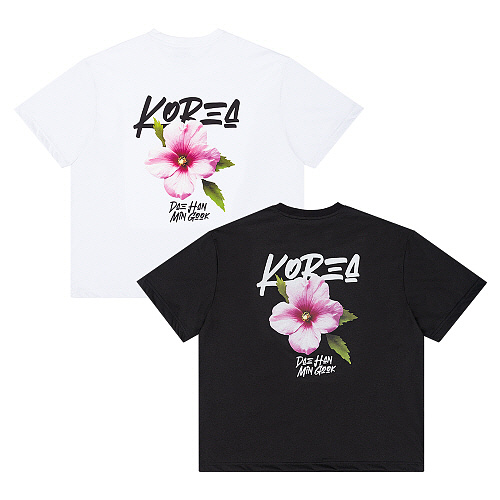 라카이코리아(LAKAI) 라카이  KR 대한민국 무궁화 반팔티셔츠 (친환경 소로나 원단)