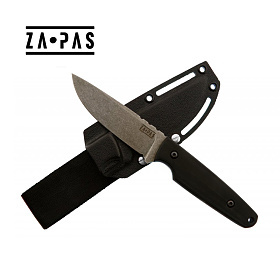 자파스 나이프(ZAPAS Knives) 자파스나이프 핸디 스톤워시 픽스드 나이프 (블랙)
