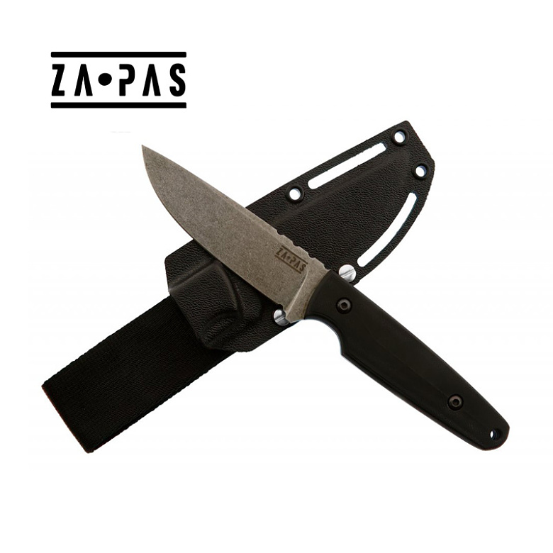 자파스 나이프(ZAPAS Knives) 자파스나이프 핸디 스톤워시 픽스드 나이프 (블랙)