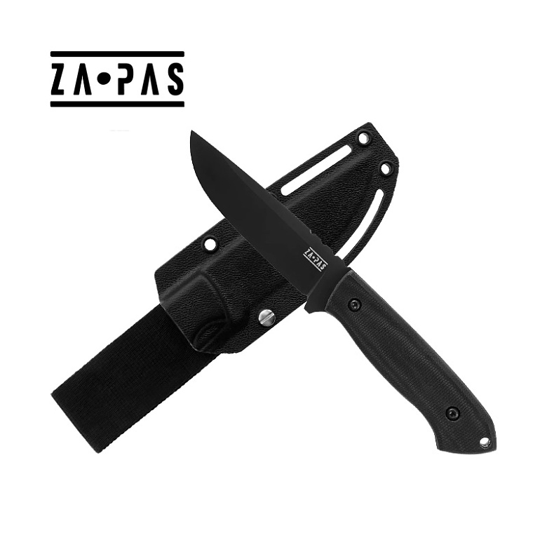 자파스 나이프(ZAPAS Knives) 자파스나이프 울트라 아웃도어 세라코테 픽스드 나이프 (블랙)