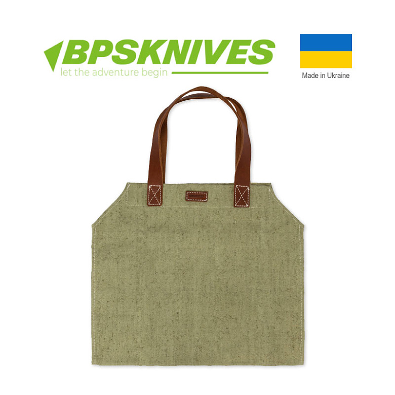 비피에스 나이프(BPS Knives) BPS나이프 캔버스 나무 장작 운반용 캐리어 백