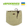 BPS나이프 캔버스 부시크래프트 버켓형 파우치 (그린)