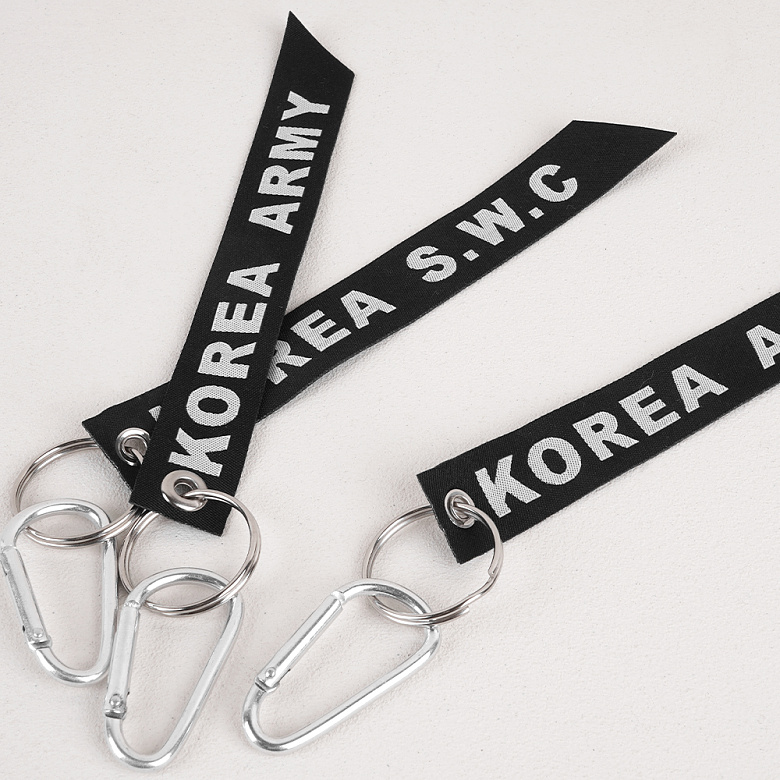 밀리브로(Milibro) 밀리브로 사선 코리아 아미 ARMY 키링 DK001