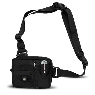 바이펄러드(VIPERADE) 바이펄러드 CHW2 S EDC 미니 남성 숄더백 블랙