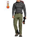 CQR 테톤 알파 발수 기모 혹한기 등산 방한팬츠 겨울바지 등산바지