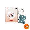 따뜻해 포켓용 흔드는 휴대용 핫팩 100g 40개 세트