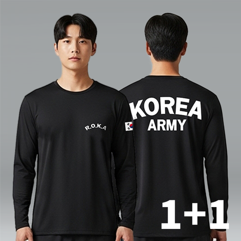 로크택티컬(ROK TACTICAL) (1+1) 로크택티컬 로카(ROKA) 면 긴팔 티셔츠