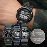 [무료각인] 크로반 테이버 전자 방수 군대 군인 손목 시계