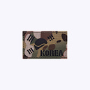 군화와고무신 CP 반태극 KOREA 반사 패치 KF006