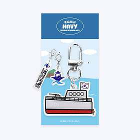 군화와고무신(gunhwawa gomusin) 군화와고무신 해군 NAVY 백두산함 키링