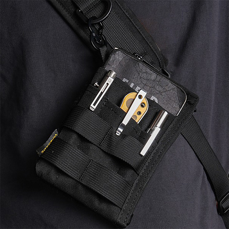 바이펄러드(VIPERADE) 바이펄러드 7포켓 EDC 파우치 VE36-SD (블랙)