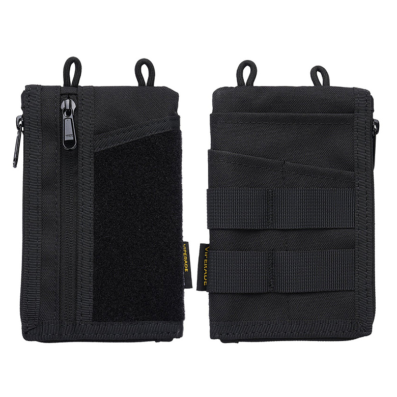 바이펄러드(VIPERADE) 바이펄러드 6포켓 EDC 파우치 VE38-SD (블랙)