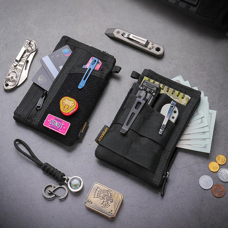 바이펄러드(VIPERADE) 바이펄러드 6포켓 EDC 파우치 VE38-SD (블랙)