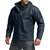 CQR 경량 소프트쉘 오퍼레이트 기모 후드 기능성 아웃도어 자켓