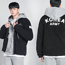 군화와고무신 보아털 나염 후리스