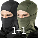 [1+1] CQR 테슬라 바라클라바 기모 방한 마스크