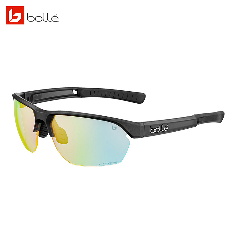 볼레(Bolle) 볼레 선글라스 빅터스 블랙 프로스트 / 팬텀 클리어 그린 포토프로믹 변색렌즈 (BS065002)