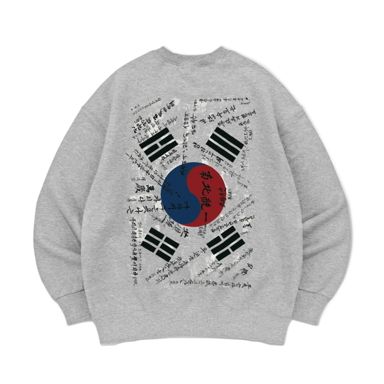 메이드한멋(MADE HANMUT) 메이드한멋 학도병 태극기 맨투맨