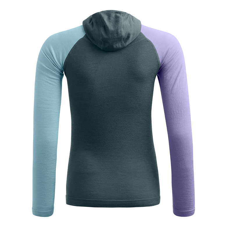 오토복스(ORTOVOX) 오토복스 120 콤프 라이트 후디 여성용 베이스레이어 (Dark Arctic Grey)