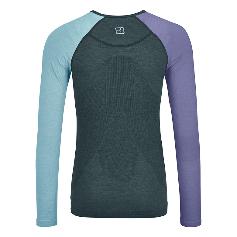 오토복스(ORTOVOX) 오토복스 120 콤프 라이트 롱슬리브 여성용 베이스레이어 (Dark Arctic Grey)