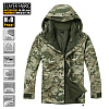 (옥에티 상품) 네오 택티컬 바람막이 자켓 (멀티카모) (내피고정불량) (M)