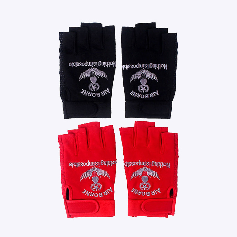 군화와고무신(gunhwawa gomusin) 군화와고무신 유격 스포츠 반장갑 (2COLOR)