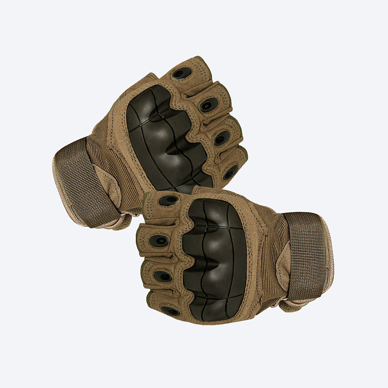 군화와고무신(gunhwawa gomusin) 군화와고무신 리브로 서포터 택티컬 반장갑 GV201 브라운