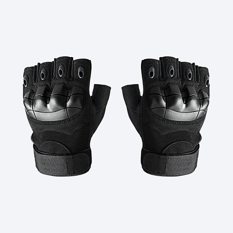 군화와고무신(gunhwawa gomusin) 군화와고무신 리브로 서포터 택티컬 반장갑 GV201 검정