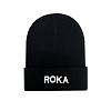 군화와고무신 로카 ROKA 자수 니트 비니 검정