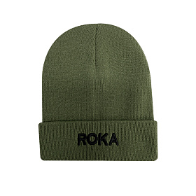 군화와고무신(gunhwawa gomusin) 군화와고무신 로카 ROKA 자수 니트 비니 국방