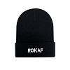 군화와고무신 공군 ROKAF 자수 니트 비니 검정
