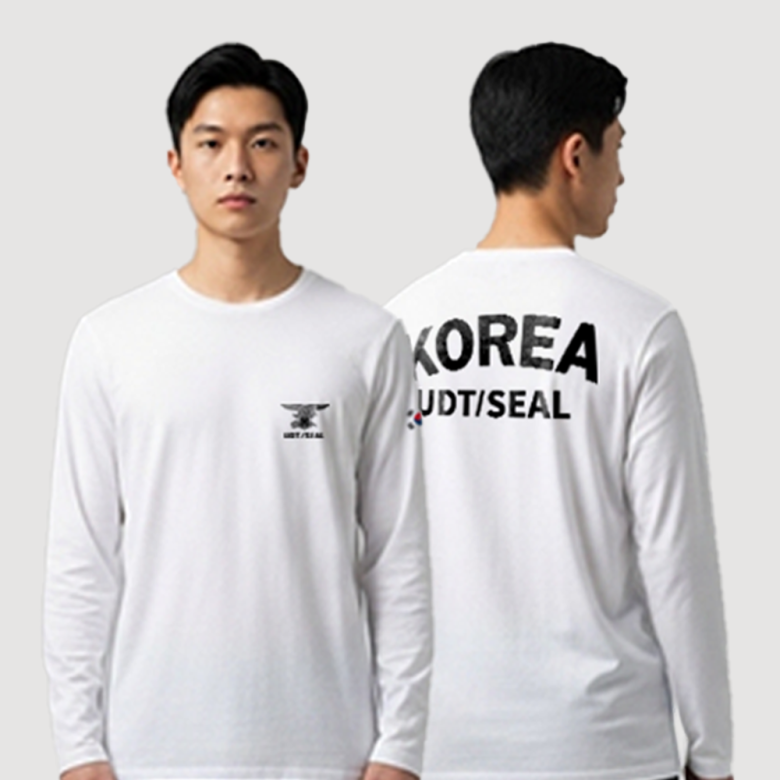 로크택티컬(ROK TACTICAL) (1+1) 로크택티컬 로카(ROKA) 특수부대 면 긴팔 티셔츠