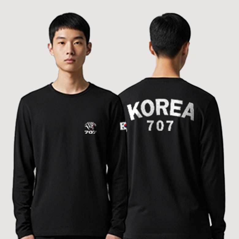 로크택티컬(ROK TACTICAL) (1+1) 로크택티컬 로카(ROKA) 특수부대 면 긴팔 티셔츠