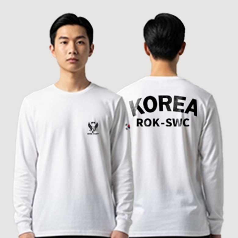 로크택티컬(ROK TACTICAL) (1+1) 로크택티컬 로카(ROKA) 특수부대 면 긴팔 티셔츠