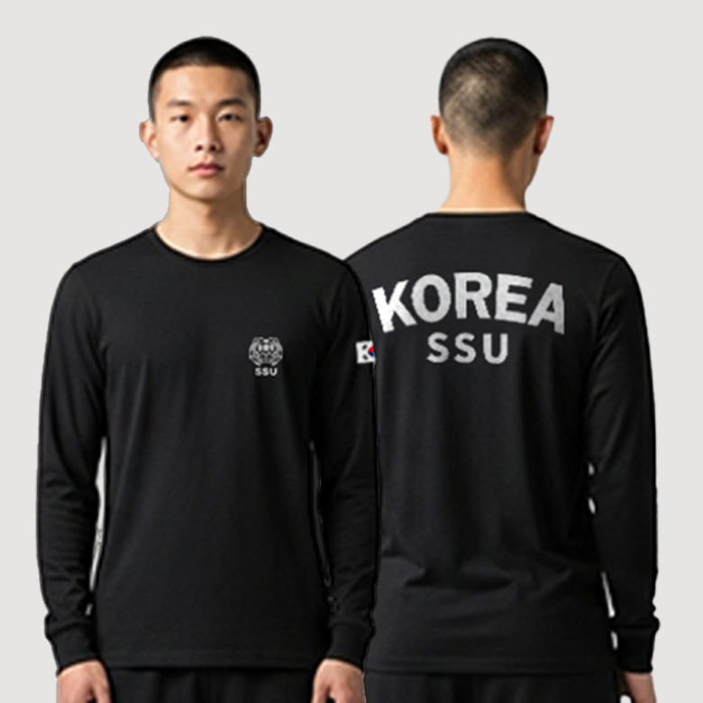 로크택티컬(ROK TACTICAL) (1+1) 로크택티컬 로카(ROKA) 특수부대 면 긴팔 티셔츠