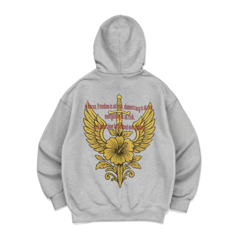 메이드한멋(MADE HANMUT) 메이드한멋 무궁화 블레이드 후드티셔츠