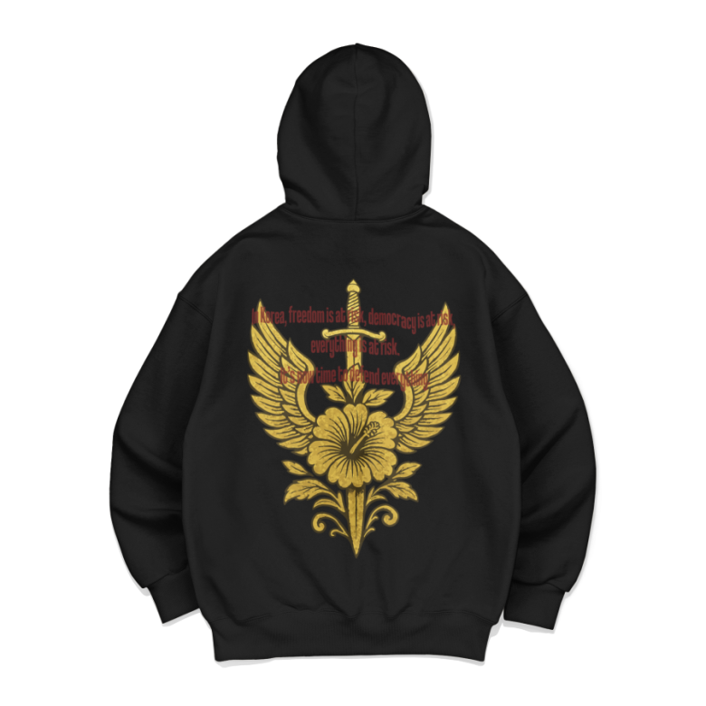 메이드한멋(MADE HANMUT) 메이드한멋 무궁화 블레이드 후드티셔츠