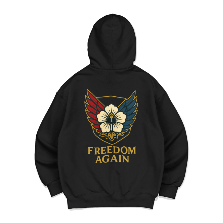 메이드한멋(MADE HANMUT) 메이드한멋 프리덤 어게인 후드티셔츠