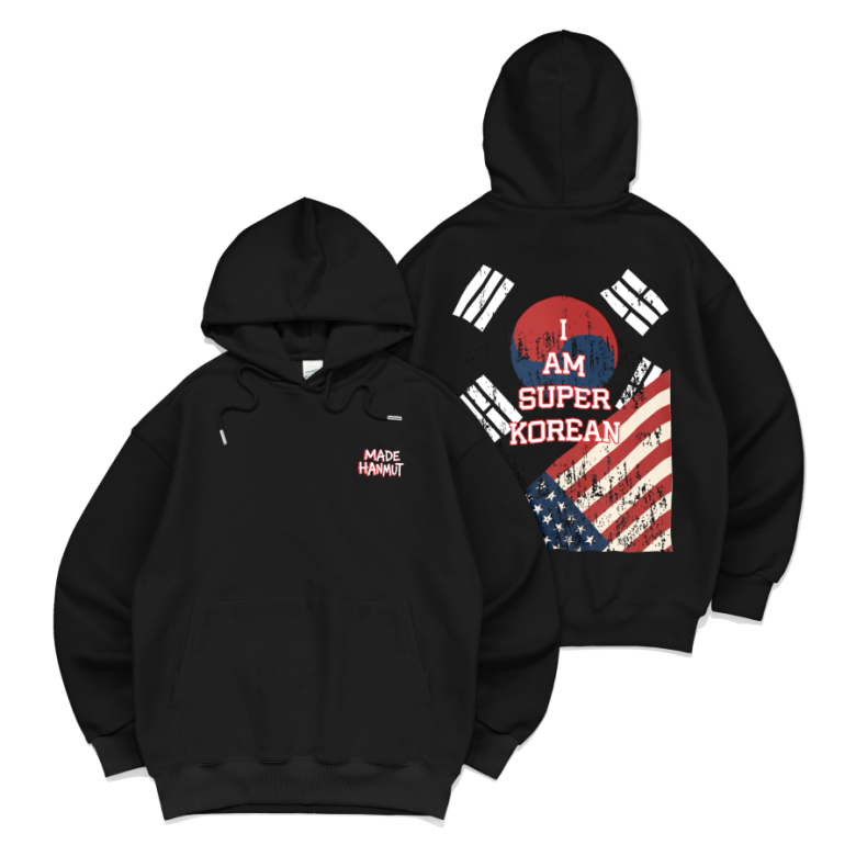 메이드한멋(MADE HANMUT) 메이드한멋 KOR X USA 후드티셔츠