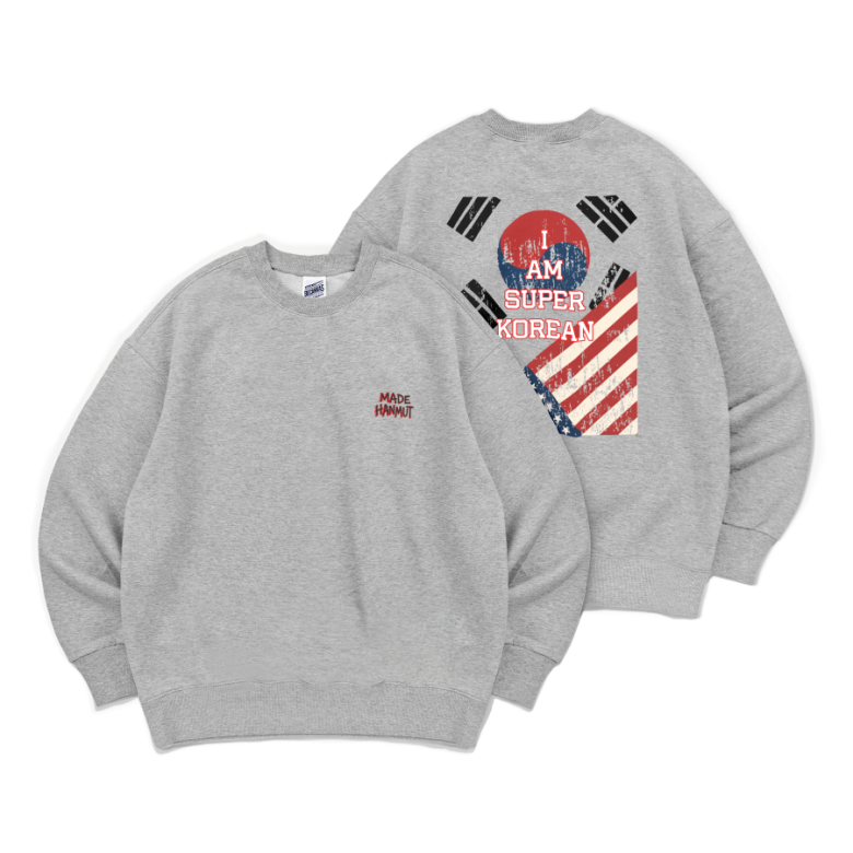 메이드한멋(MADE HANMUT) 메이드한멋 KOR X USA 맨투맨