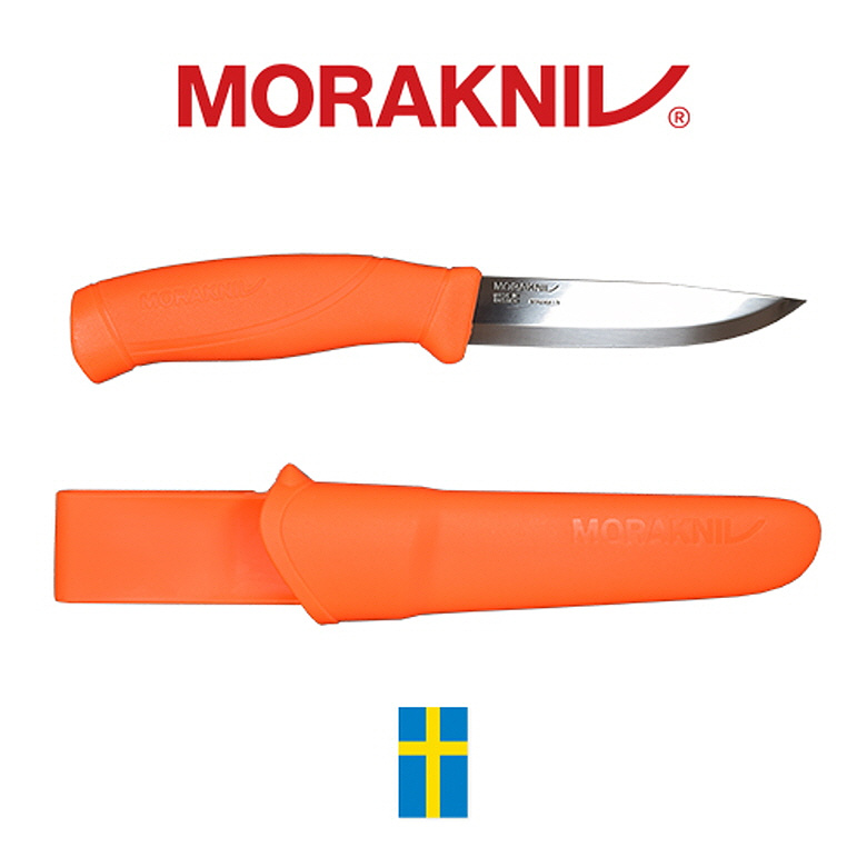 모라 나이프(Morakniv) 모라나이프 컴패니언 FxF (S) 형광오렌지