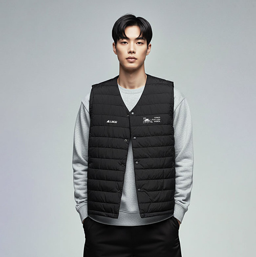 라카이코리아(LAKAI) 라카이 KR 독도 에디션 경량 패딩 조끼 (S-2XL)