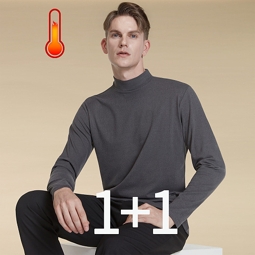 테슬라(TSLA) [1+1]CQR 테슬라 기모 소프트터치 모크넥 티셔츠